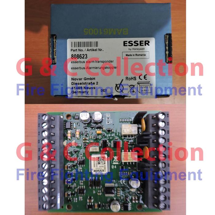 ESSER Transponder Wiring Connection Of Transponder Function, 44 OFF