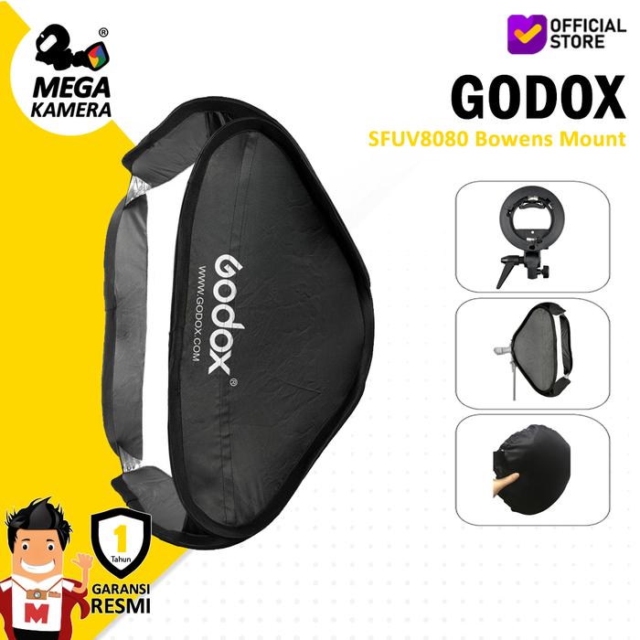 Bracket Bowens Softbox 80x80 Godox Softbox Softbox Lighting Kit