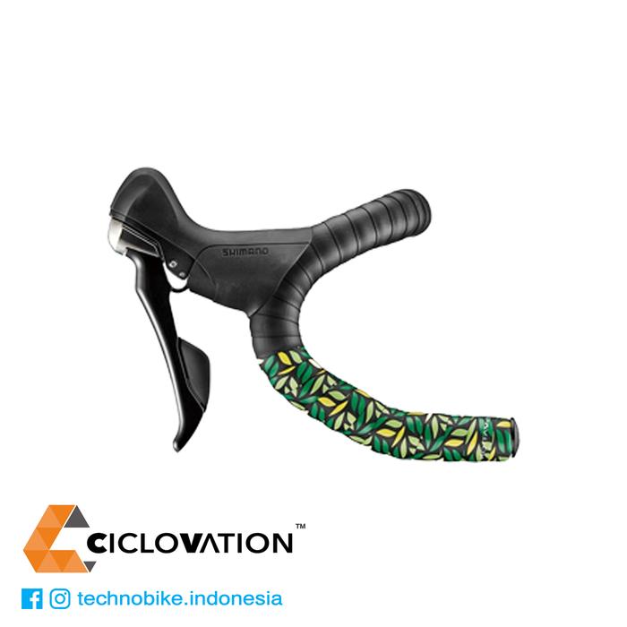 Gambar BARTAPE CICLOVATION ADVANCED LEATHER TOUCH - Rainforest Tree dari Technobike undefined Tokopedia