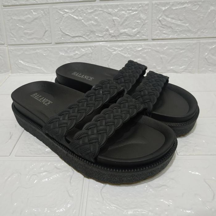 Gambar SANDAL SLIDE SLOP WANITA BALANCE 1603 S20 SENDAL KARET FLIPFLOP JELLY - Hijau, 36 dari Toko YSP New undefined 4 Tokopedia