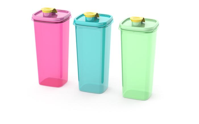 Gambar Botol Minum Kulkas Tempat Air Kotak Serbaguna 1300ml Water Jar Scutari - Random dari Supermarket Onlinee undefined Tokopedia