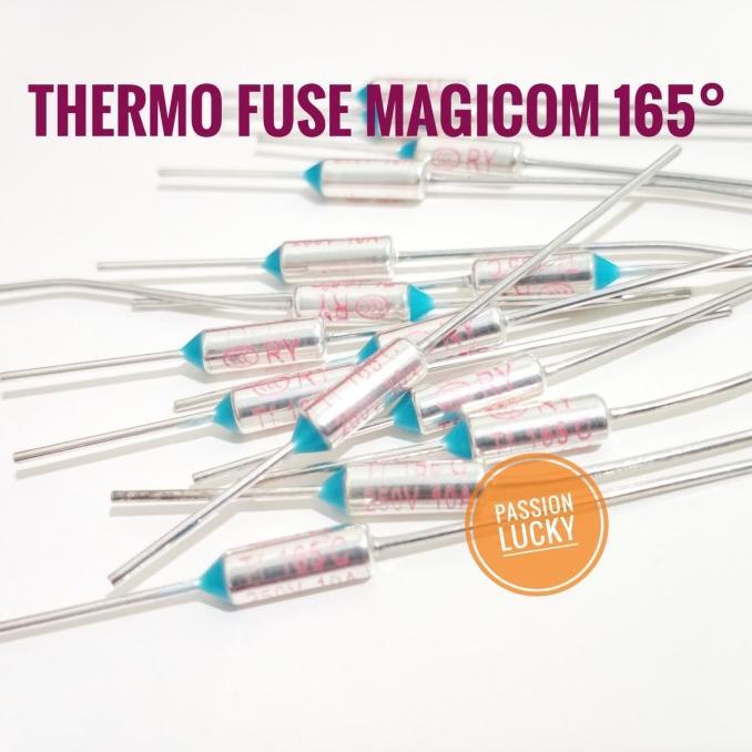 Gambar THERMAL FUSE/THERMOFUSE MAGICOM 165° 10A SETRIKA RICE COOKER - 165° Celcius dari chitrarika undefined Tokopedia