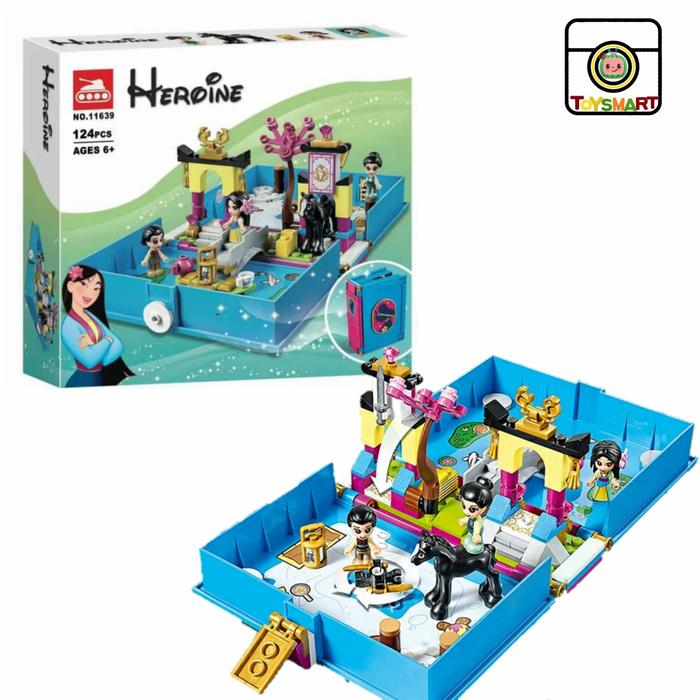 Gambar bricks storybook disney princes belle story books adventure - mulan dari Toys Mart Malibu undefined Tokopedia