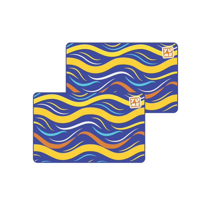 Gambar YUME - Paket 2PCS Keset Lantai Antislip Ukuran 50x80cm - Summer Wave dari Amore Collections_NEW undefined Tokopedia