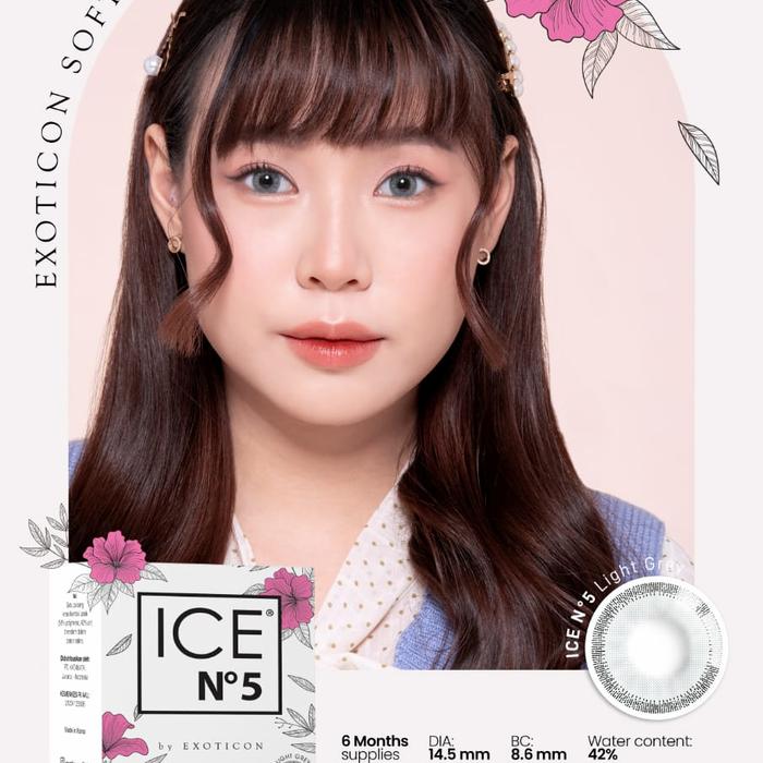 Gambar Softlens Ice N5 - Light Grey dari Optik kenzi undefined Tokopedia