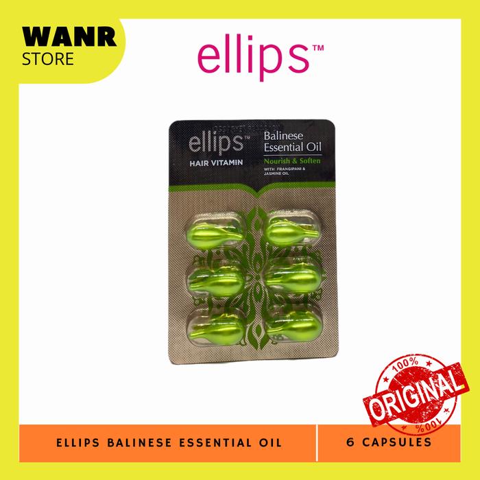 Gambar Ellips Hair Vitamin Balinese Essential Oil 6 butir - Nourish Soften dari Wanr Store undefined Tokopedia