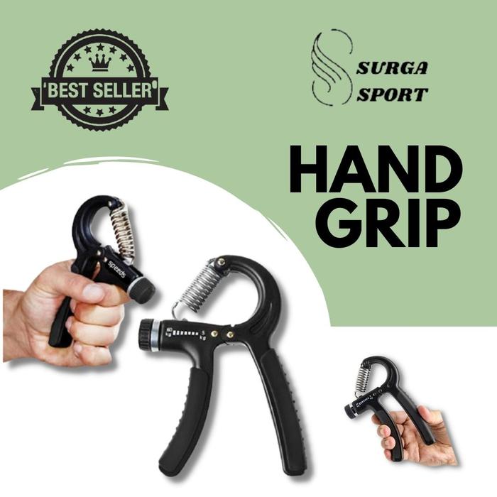 Gambar HANDGRIP SPEEDS 5-60KG HITAM ORIGINAL LX011-1A FITNESS OTOT LENGAN dari Surga Mall_NEW undefined Tokopedia