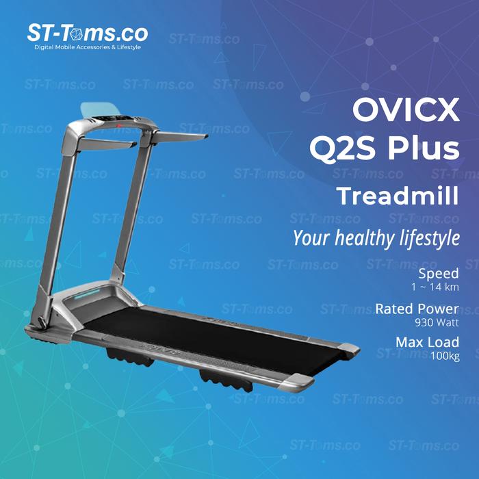 Gambar OVICX / XQIAO Q2S Plus Treadmill - Silver dari ST-Toms.co undefined Tokopedia