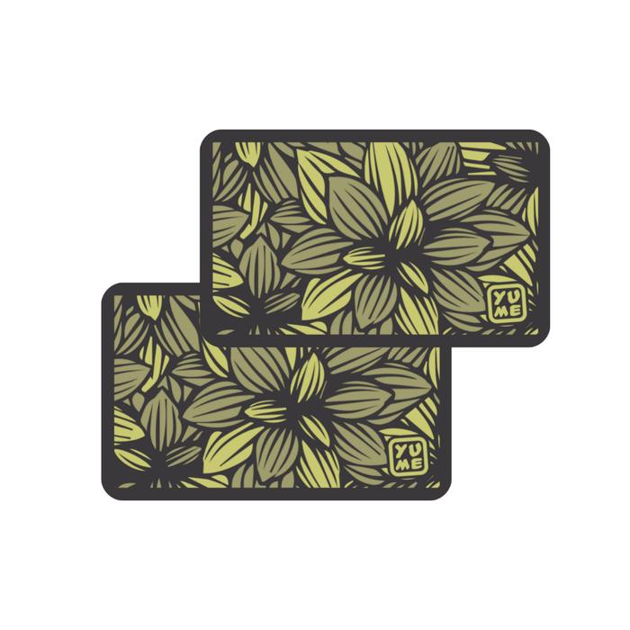 Gambar YUME - Paket 2PCS Keset Lantai Antislip Ukuran 50x80cm - Hosta Green dari Amore Collections_NEW undefined Tokopedia