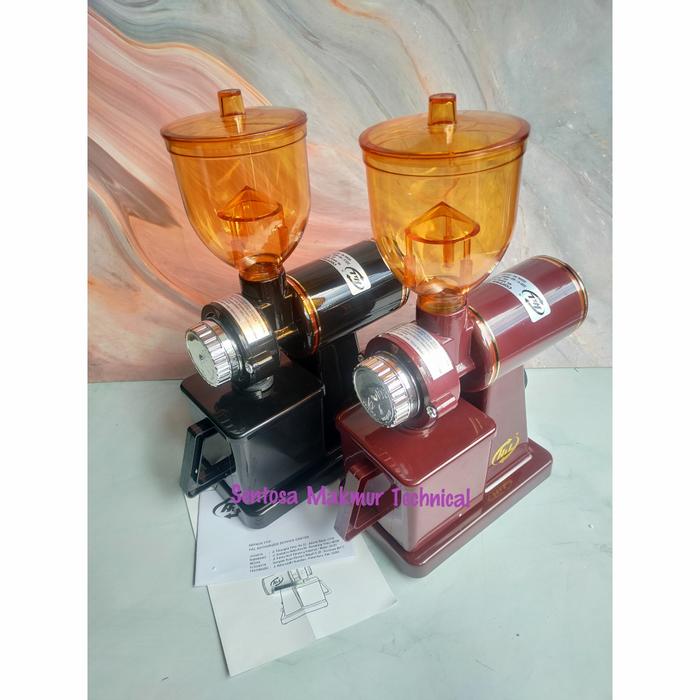 Gambar H&L HL 600N Electric Coffee Grinder Giling Gilingan Kopi Elektrik - Putih dari Sentosa Makmur Technical undefined Tokopedia