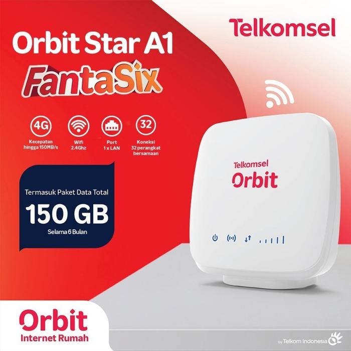Gambar Telkomsel Orbit Star A1 Modem 4G WiFi High Speed dari Setia Jaya Computer undefined Tokopedia