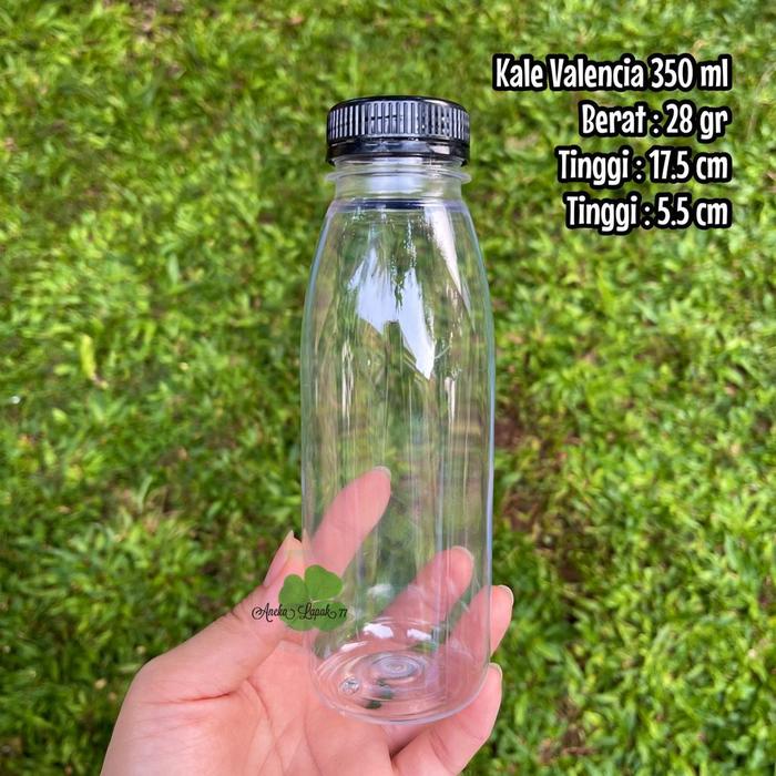 Gambar Botol VALENCIA KALE 350 ml botol valensia plastik 350 ml tebal grosir - TutupKale Putih, Valencia KALE dari RING COLLECTION undefined 4 Tokopedia