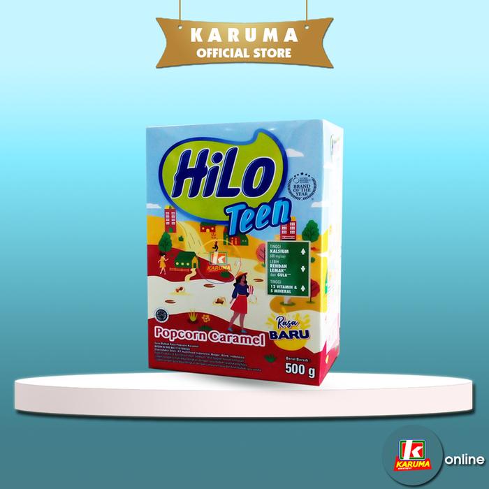Gambar Susu HILO Teen 500gr Packing Aman - Popcorn Caramel dari karumaswalayan undefined Tokopedia
