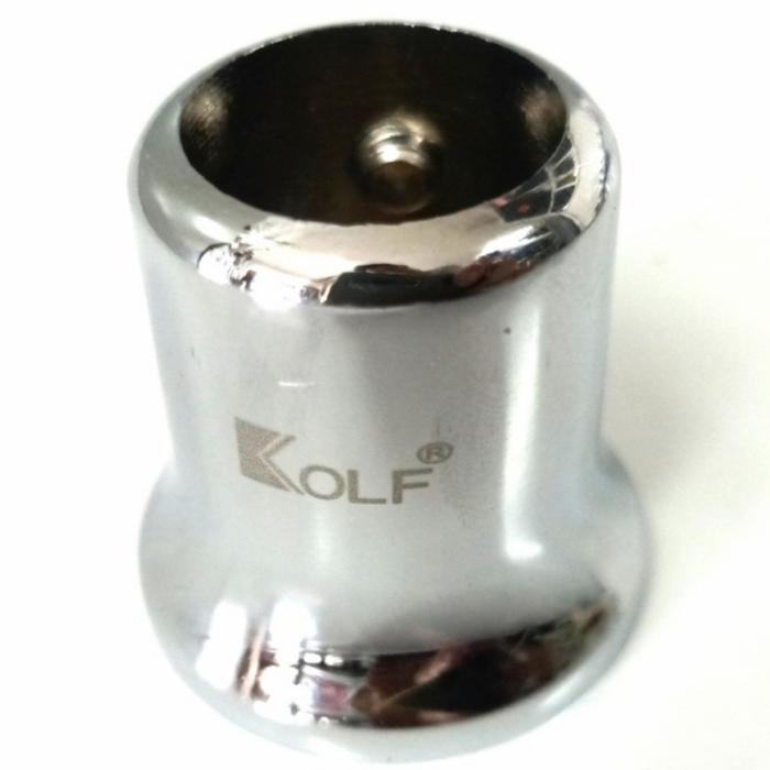 Gambar Glass Connector 101 /Sambungan Pipa ke Tembok SUS 304 ELLVIO - KOLF dari ellvio undefined Tokopedia