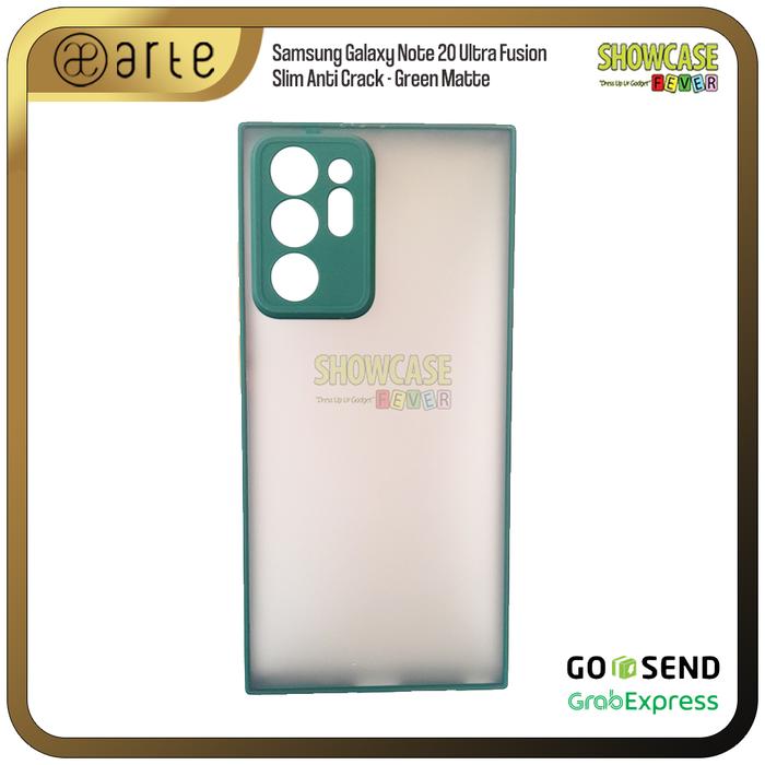 Gambar Casing Compatible For Samsung Galaxy Note 20 Ultra Fusion Softcase Anti Crack Tipis - 20Ultra-Green dari ShowcaseFever undefined Tokopedia