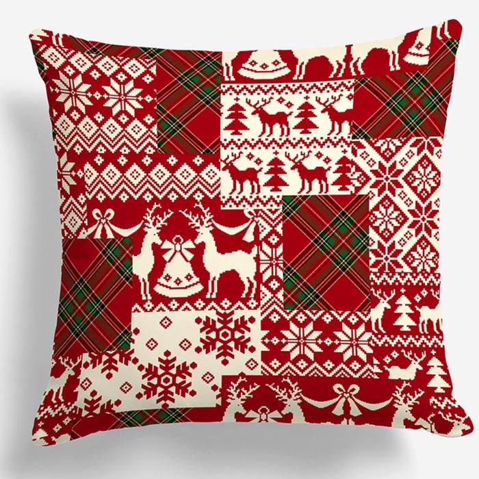 Gambar Bantal Sofa Christmas Edition 40x40 cm - Kado Natal / Hampers Natal - F dari PUSAT KADO MURAH undefined Tokopedia