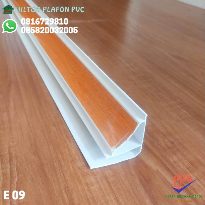 Gambar Lis PVC, Tersedia dalam berbagai macam varian motif dan warna. - E 09 dari Mitra Berdikari Abadi undefined Tokopedia
