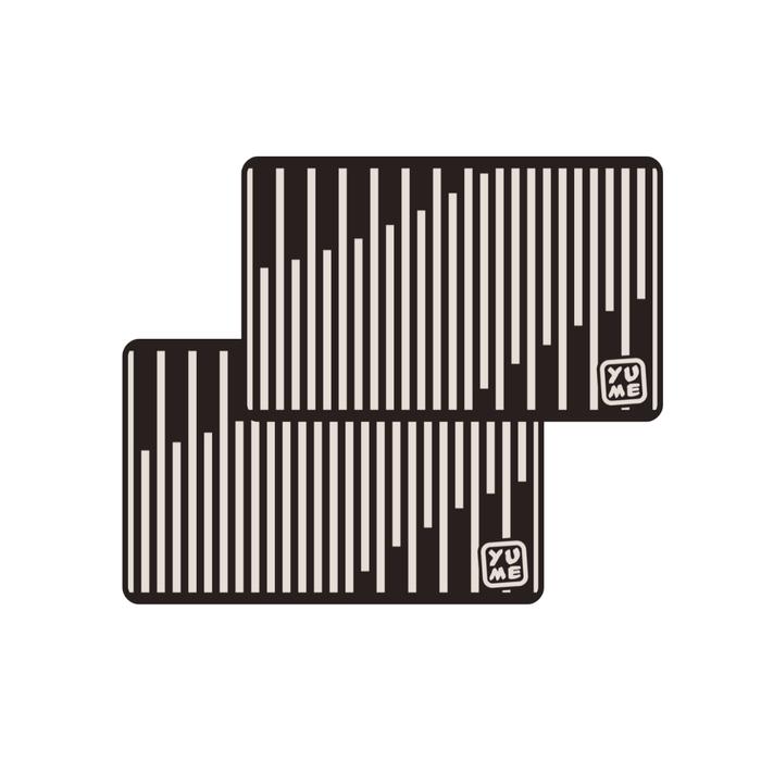 Gambar YUME - Paket 2PCS Keset Lantai Antislip Ukuran 50x80cm - Piano Keys dari Amore Collections_NEW undefined Tokopedia