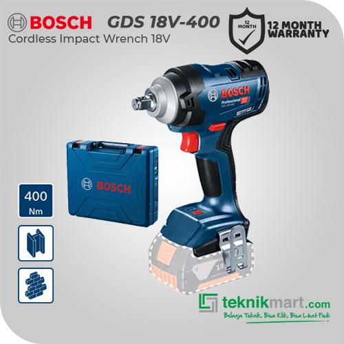 Jual Bosch GDS 18V-400 18Volt Brushless 