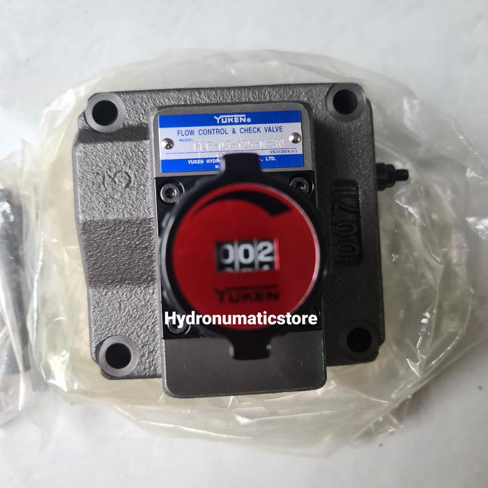 Jual YUKEN FCG-03-125-N-30 FLOW CONTROL AND CHECK VALVE TAIWAN ...