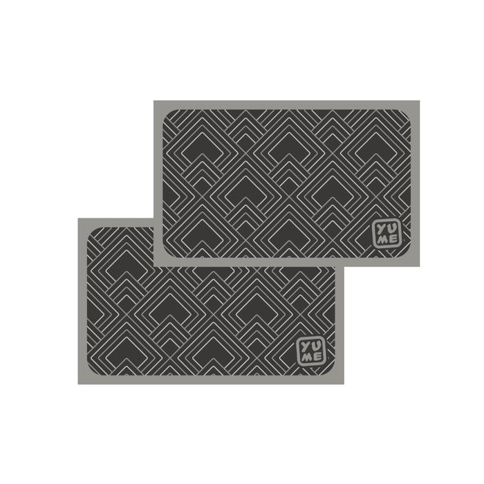 Gambar YUME - Paket 2PCS Keset Lantai Antislip Ukuran 50x80cm - Squares dari Amore Collections_NEW undefined Tokopedia