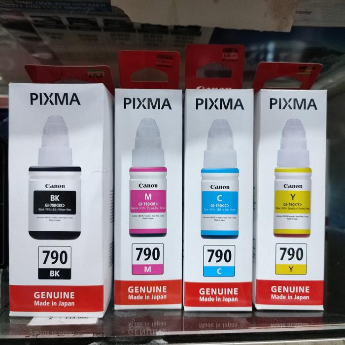 Jual Tinta Canon GI-790 Original tinta canon ori 790 - Merah - Kab. Sleman  - Rajaink Jogja | Tokopedia