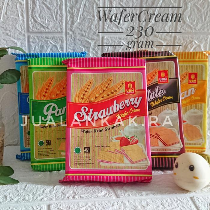 Gambar Wafer Cream Rasa Produk UBM - Pandan dari Jualankak.ra undefined Tokopedia