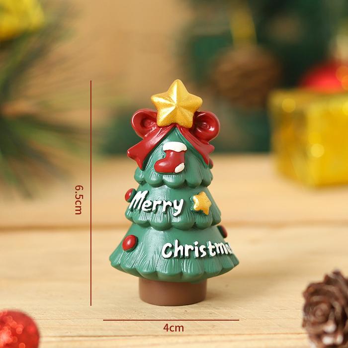 Gambar Hiasan Dekorasi Kue Natal Christmas Souvenir Cake Topper D3-05 - 1. Xmas Tree dari Aquarinz undefined Tokopedia