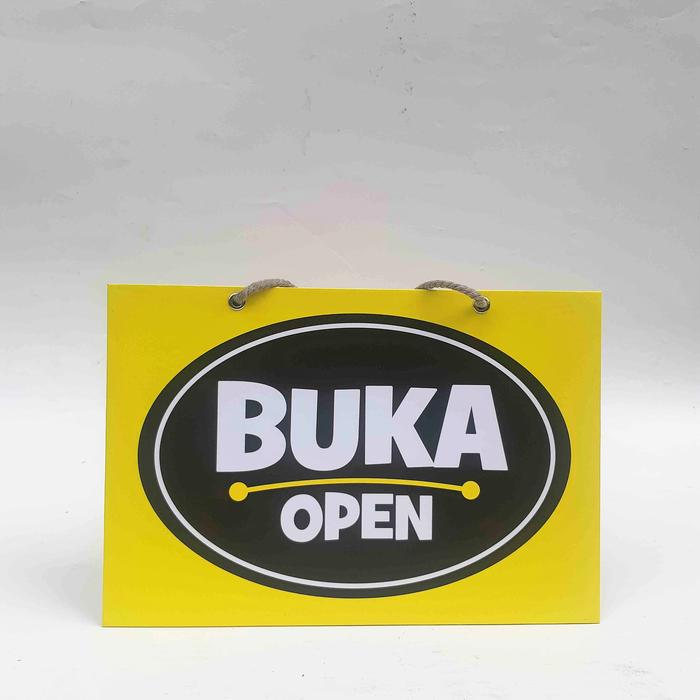 Gambar Hard Poster | Nama Buka Tutup, Open Close Kekinian dan murah dari Sahabat Sejasa undefined Tokopedia