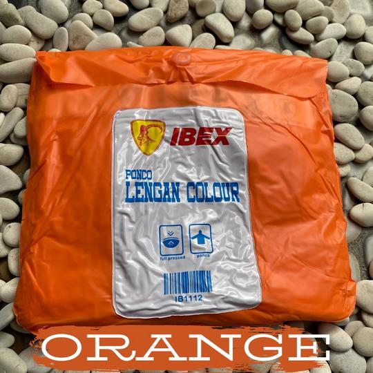 Gambar Jas Hujan ponco lengan gajah - Orange dari idaufa undefined Tokopedia