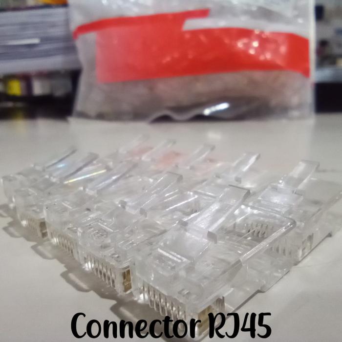 Gambar Konektor RJ45 - Klip RJ45 - Disass Jogja - Biasa dari Disass Jogja undefined Tokopedia