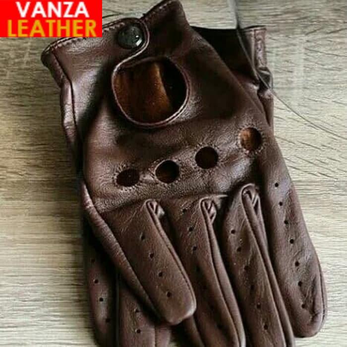 Gambar SARUNG TANGAN KULIT ASLI DOMBA SR-31 - Cokelat muda, M dari Vanza Storee undefined Tokopedia