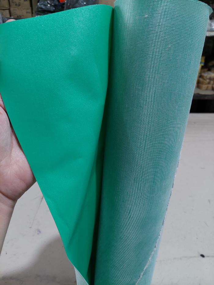 Gambar Kulit Imitasi Sintetis Spon Pasir Motif Polos - Hijau dari Cahaya Angke 101 undefined Tokopedia