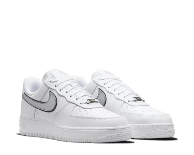 Jual Air Force Essential White Metallic Silver Kota