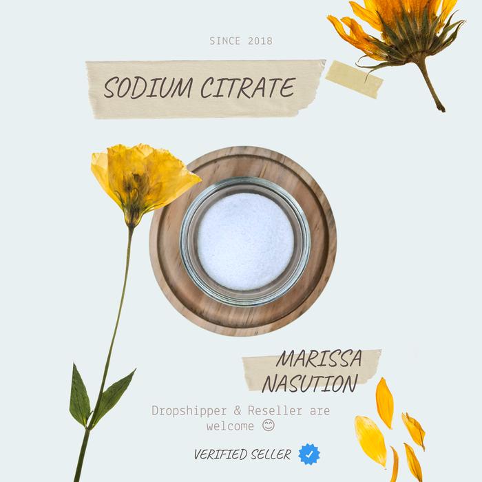 Gambar Murah Natrium Sitrat Sodium Citrate 100 GR - 100 GR dari Tokopedia Beauty undefined Tokopedia