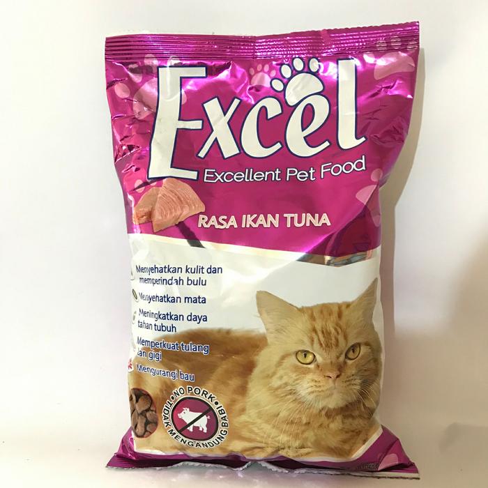 Gambar Excel 500gr tuna-Makanan Kucing Kering-Dry Cat Food - IKAN dari Yoi Pet Shop undefined Tokopedia