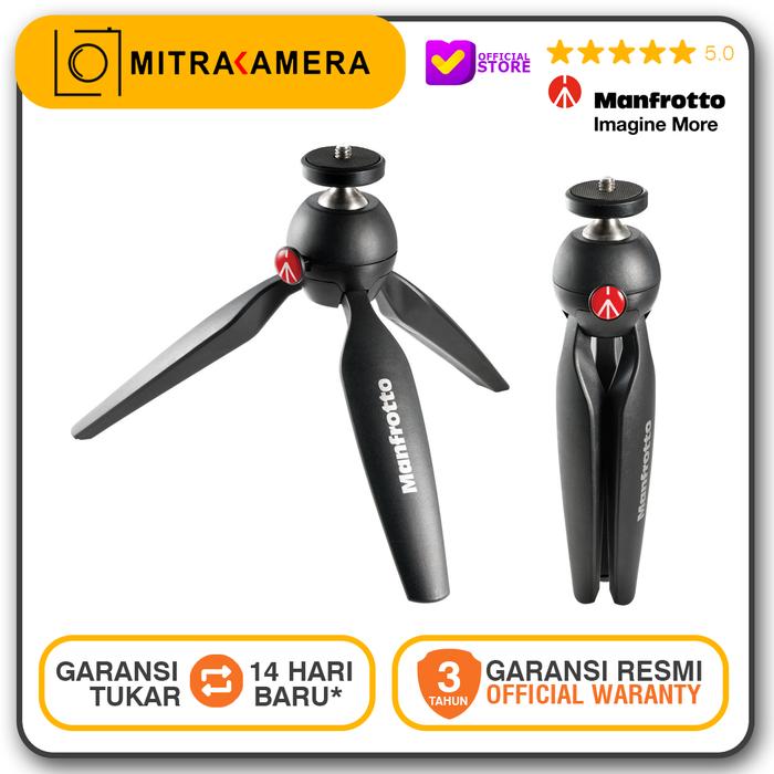 Gambar Manfrotto MTPIXI Pixi Mini Tripod - Hitam dari Mitrakamera undefined Tokopedia