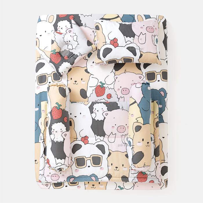 Gambar Baby Bedding Set Katun Jepang & Tencel - KJB-47 Besties dari little munya undefined Tokopedia