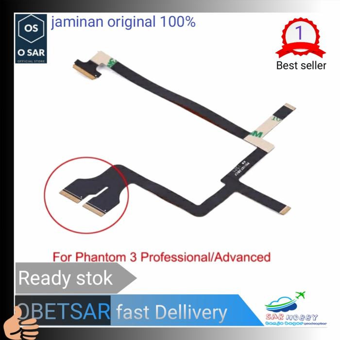 Gambar Fleksibel Kabel Gimbal Dji Phantom 3 Professional - Cable Flexible Adv dari Agniya store28 undefined Tokopedia