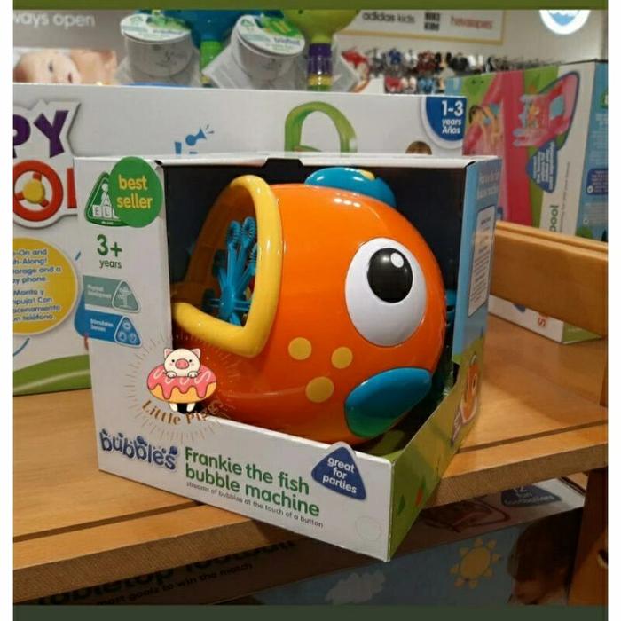 Gambar ELC Frankie Flora Freddie Fish bubble machine - Orange dari LittlePiggy undefined Tokopedia