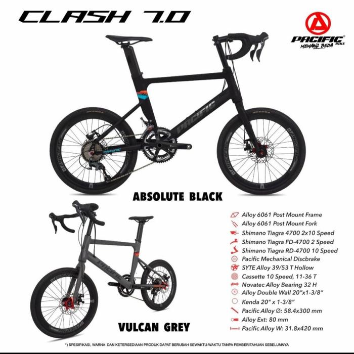 Jual Sepeda Mini Velo Clash 7.0 Pacific 