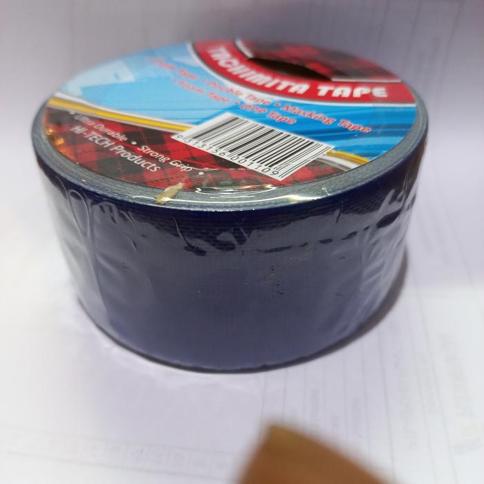 Gambar lakban kain 48mm x 9m,warna merah,putih,kuning,biru,hitam,putih - Biru dari anugerah tape undefined Tokopedia