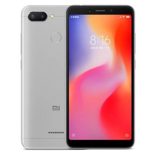 Gambar Xiaomi Redmi 6 Ram 4GB Internal 64Gb - Garansi 1 Tahun - Gray dari CTM Cell undefined Tokopedia