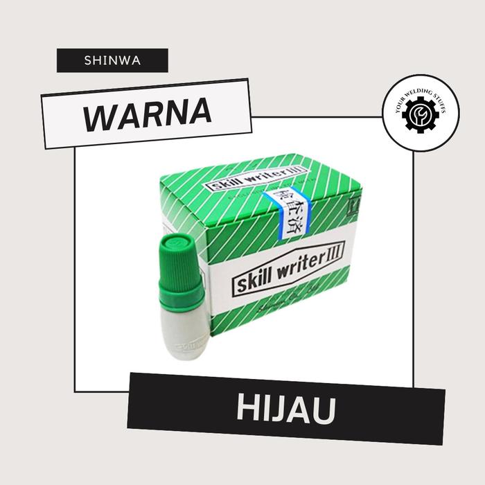 Gambar SHINWA SKILL WRITER PEN - Hijau dari Yourweldingstuffs undefined Tokopedia