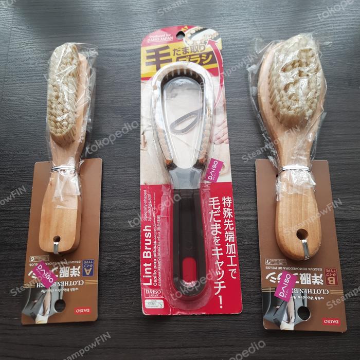 Gambar Daiso Lint Remover Clothes Brushes Sikat Bulu Rambut Karpet Baju Bersi dari SteampowFIN undefined Tokopedia