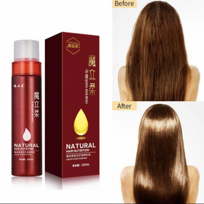 Gambar Hair Straightning Cream Krim Pelurus Rambut Tanpa Catok Rusak Keriting - Essensi rambut dari bebehshop_NEW undefined Tokopedia