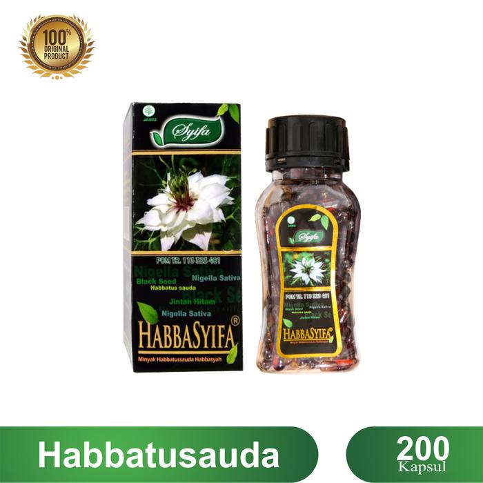 Gambar Habbasyifa 200 Kpsl | Minyak Habbatussauda | Habasyi Oil Jinten Hitam - 200 Kapsul dari Ahsanmart store undefined Tokopedia
