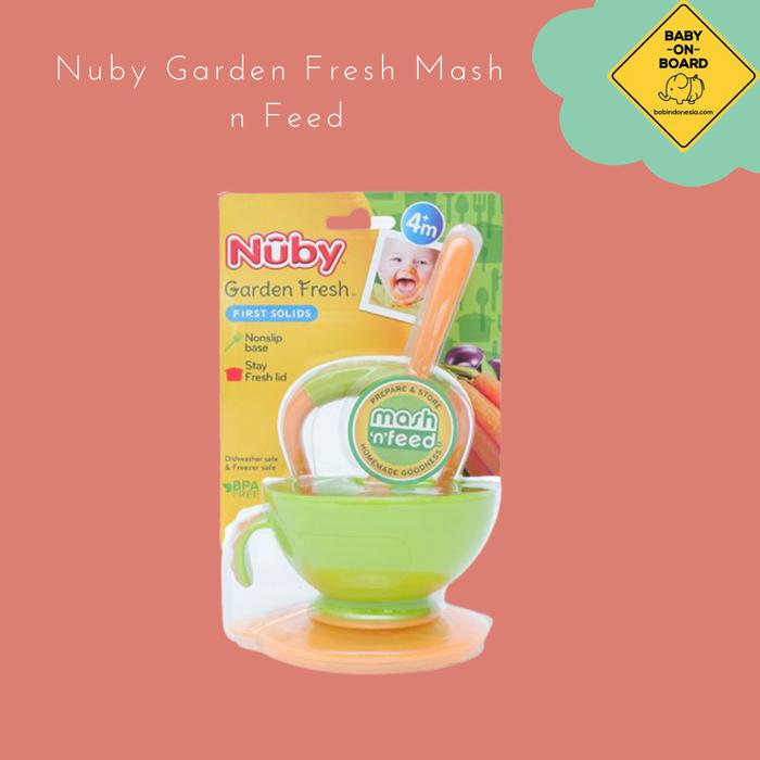 Gambar Nuby GF Mash n Feed dari Baby On Board Indonesia undefined Tokopedia