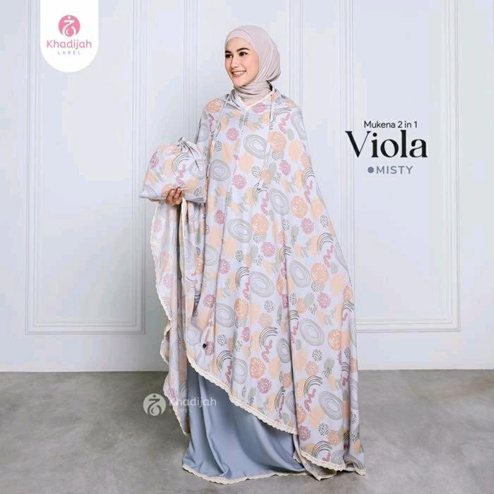 Gambar Mukena Khadijah Label Viola 2 in 1 - Misty dari noveli_toko undefined Tokopedia