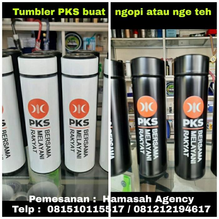 Gambar Tumbler PKS dari Hamasah Agency undefined Tokopedia